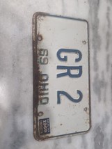 Vintage 1969 Ohio License Plate Gr 2 - £11.89 GBP