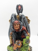 The Vulture King The Danbury Mint Fantasy Figurine With Crystal Ball Col... - $30.92