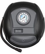 Basic Portable Tire Inflator - Analog Dial Gauge - 3 Piece Adapter Set f... - £33.71 GBP