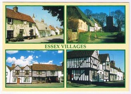 Postcard Essex Village Pleshey Wendens Ambo High Easter Castle Hedingham... - $3.95