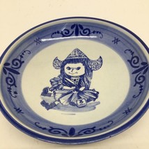 Zenith Decorative Bowl Made In Holland Dutch Girl -Wall Hanging- 61/4&quot; diameter - £14.74 GBP