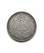 1911 Impero tedesco Luitpold Baviera commemorativa fantasia medaglia res... - $243.23 MXN
