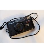 Canon Sure Shot Telemax 35mm Film Punto &amp; Shoot Fotocamera 38-70mm Come ... - €20,51 EUR