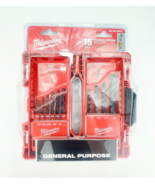 Milwaukee 48 89 2803 Thunderbolt Black Oxide Drill Bit Set 15 Piece - $39.76 CAD