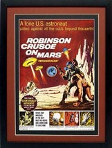 Robinson Crusoe on Mars Movie Poster Framed - £41.55 GBP