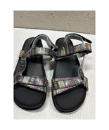 NWOT Alegria Henna Pow Wow Sandal Strappy Striped Womens Size EU 38 US 7 - $820.07 MXN