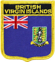 British Virgin Islands Shield Patch - $3.00