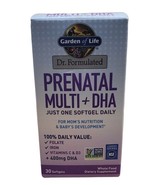 1-Garden of Life Dr Formulated Prenatal Multi + DHA Softgels, 30ct  EXP ... - £11.75 GBP