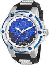 Invicta Model 25778 Stainless Steel Automatic Watch w/ Black Rubber Stra... - $395.00