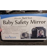 Adjustable Back Seat Baby Safety Mirror Easy to Fit - £7.62 GBP