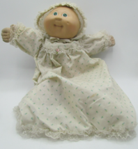 Vtg Cabbage Patch Kids Preemie Doll Blue Eye Blonde Tuft Dimple 1976 1982 - $20.99