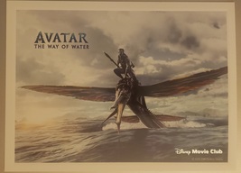 Avatar: The Way of The Water 2023 Lithograph Disney Movie Club Exclusive... - $11.00