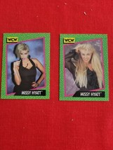 WCW Missy Hyatt 2 Card Lot - £16.44 GBP