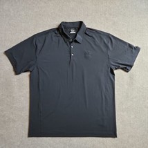 Nike Golf Dri Fit Polo Shirt Mens Size XXL Black Precision Logo Short Sleeve - £20.13 GBP