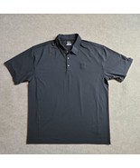 Nike Golf Dri Fit Polo Shirt Mens Size XXL Black Precision Logo Short Sl... - £20.10 GBP