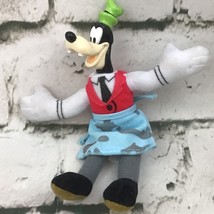 Disney House Of Mouse Goofy Plush Doll Vinyl Head McDonalds Happy Meal Toy - $9.89