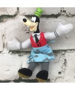 Disney House Of Mouse Goofy Plush Doll Vinyl Head McDonalds Happy Meal Toy - £7.78 GBP