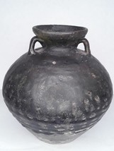 Rare Cambodian Khmer Thick glazed Lug Handle pot - £957.84 GBP