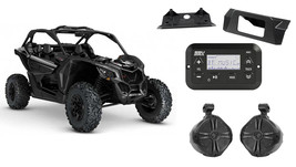 Can-Am Maverick X3 Digital Media Bluetooth Receiver+Kit+(2) 8&quot; Tower Speakers - £487.97 GBP