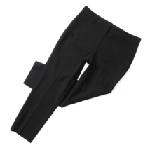 NWT Theory Treeca in Black Traceable Stretch Wool Tapered Slim Crop Pant 8 - £71.45 GBP