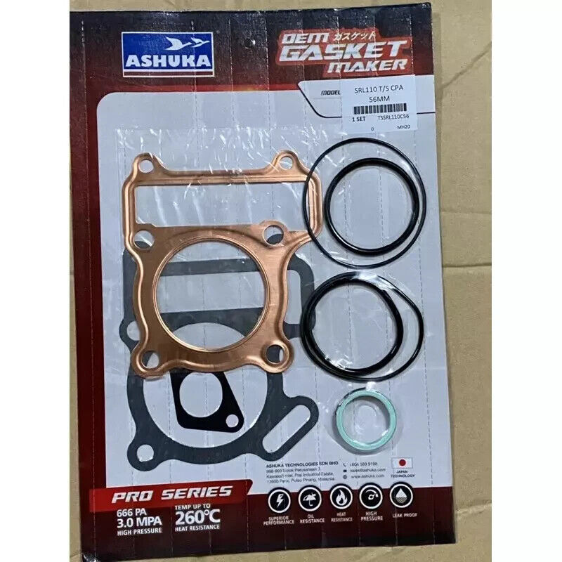 yahama TTR110 Top Set Gasket 65mm Big Bore Block Set EXPRESS SHIPPING - $25.90