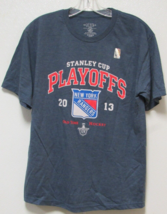 NHL Old Tyme Hockey New York Rangers Stanley Cup Playoffs 2013 T-Shirt Size YXL - £15.67 GBP