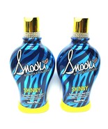 2x~SNOOKI~SKINNY~DARK BLACK BRONZER~FIRMING~INDOOR~TANNING BED~LOTION~SU... - £36.96 GBP