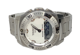 Tissot T-Touch Racing Stainless Steel Men&#39;s Watch T002.520A 45mm - In Box - $7,305.58 MXN