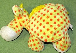 First & Main Cream Puff Giraffe Plush 18" Stuffed Pillow Style Yellow Orange Toy - $10.80