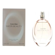 Sheer Beauty by Calvin Klein 3.4oz EDT Perfume for Women New Fragrance in Box - £26.74 GBP