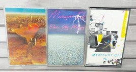 Midnight Oil Cassette Tape Lot (3) - Blue Sky Mining, Red Sails In The Sunset - $12.65