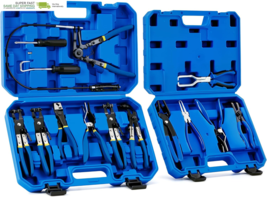 Orion Motor Tech Fuel Line Pliers &amp; Hose Clamp Pliers Set, 14 Piece Disc... - $113.23