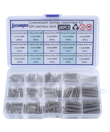 240-Pc Compression Spring Kit – 15 Sizes for DIY &amp; Repair Projects - $10.68