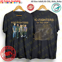 Foo Fighters Tour 2024 T-shirt All Size Adult S-5XL Kids Babies Toddler - £19.18 GBP+