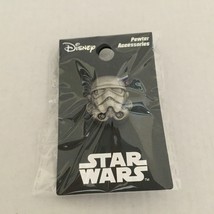 New Star Wars Pewter Storm Trooper 3/4&#39;&#39; Pin - $13.46