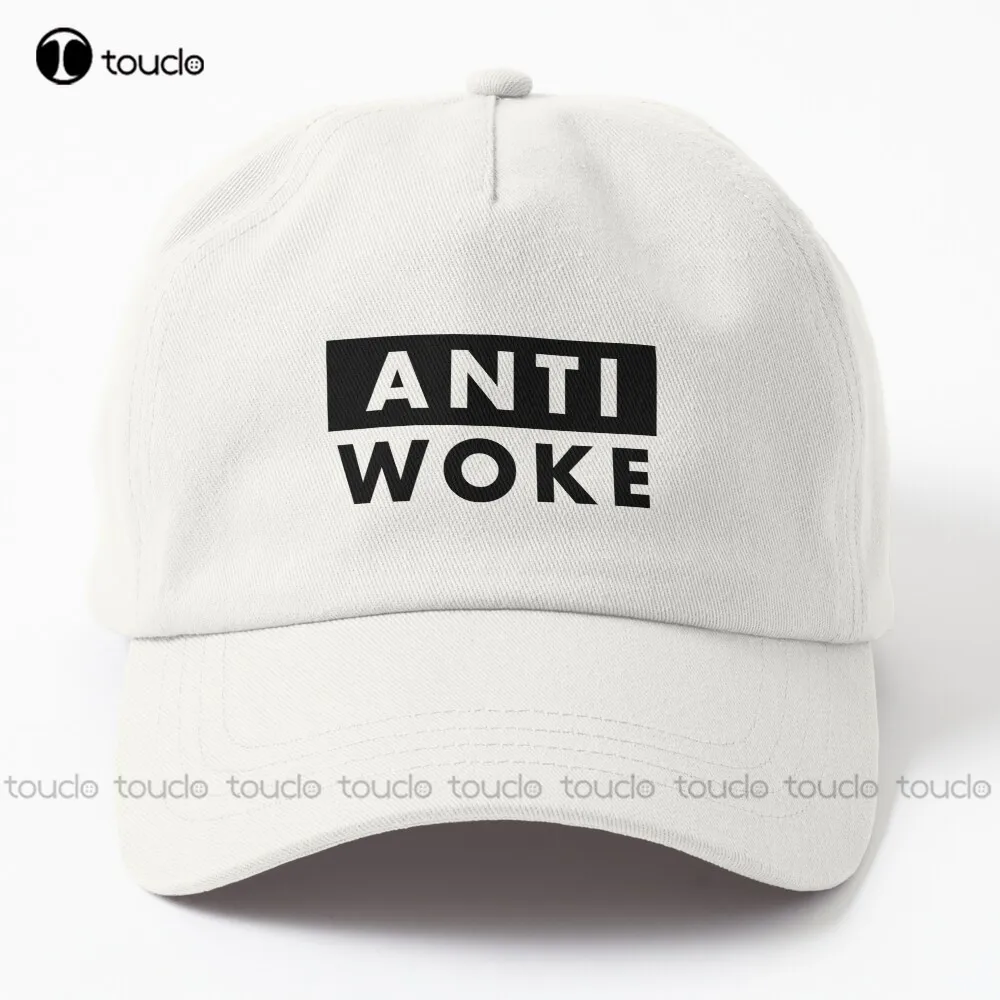 Anti Woke Biden People Dad Hat Hats For Men Personalized Custom Unisex Adult - £13.52 GBP