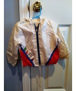 Vintage Toddler Light Hooded Jacket Windbreaker 1980s (Size 4) - $10.88 CAD