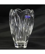 Marquis Waterford 6&quot; Crystal Vase Scalloped Top  and Hearts - $29.39