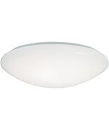 Cooper Lighting 11 in. White Round Integrated LED Flush Mount Light with - $78.67 CAD