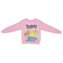 Nickelodeon Rugrats Pink Graphic Sweatshirt Size S (3-5) Chuckie - Angelica - £7.45 GBP