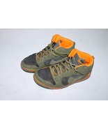 Nike Dunk High CMFT Swoosh Social Club Olive Duck Size 10 Sneakers 705433-200 - $95.00