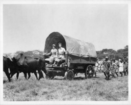 Mogambo 1953 8x10 photo Grace Kelly Ava Gardner in wagon in bush - £9.38 GBP