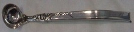 Silver Rose by Oneida Sterling Silver Mustard Ladle Custom Made 4 7/8&quot; - £54.40 GBP