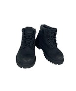 Timberland Premium Boot Toddler Boy Size 7 BLACK Nubuck Leather Primaloft - £28.44 GBP