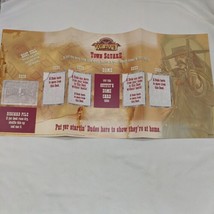 1999 Wizards Of The Coast Doomtown Paper Player Playmat - £17.49 GBP