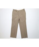 Vintage 50s 60s Streetwear Mens 34x27 Rayon Gabardine Chino Pants Trouse... - €109,66 EUR