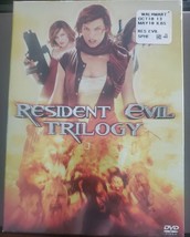 Resident Evil Trilogy 3 discs DVD 3 Movie Box set video game movie New S... - $14.54