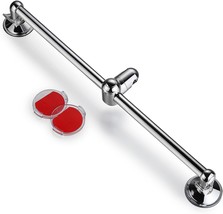 Aquacare 24&quot; Stainless Steel Height/Angle Adjustable Shower Slide Bar From The - £32.20 GBP