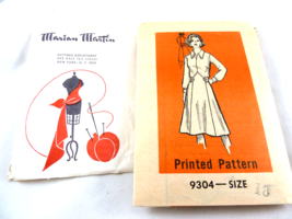 MARIAN MARTIN Vintage dress pattern 3409 Uncut Mail order pattern 1979 s... - £7.90 GBP