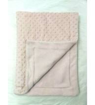 S&amp;L Home Baby Blanket Pink Minky Dot Soft Security RN 119741 Girl   B77 - £19.74 GBP